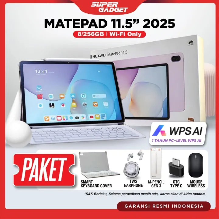 Huawei MatePad 11.5 inch 2025 Papermatte Edition 8/256 GB Tablet PC-level Experience | Lazada Indonesia