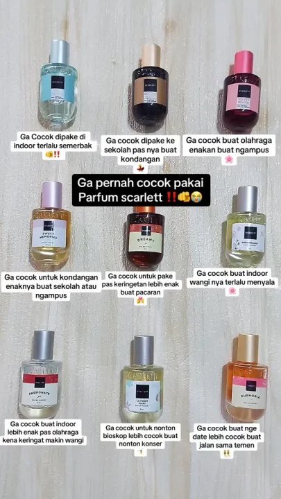 Scarlett Whitening Eau De Parfum Sweet Memories | Dreamy 30ml