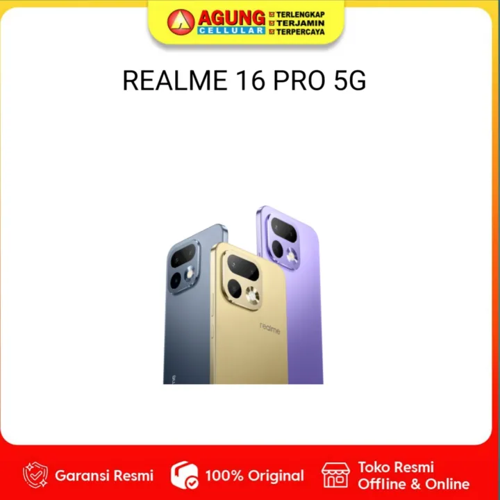 Realme 16 pro 5g Bergaransi Resmi | Lazada Indonesia