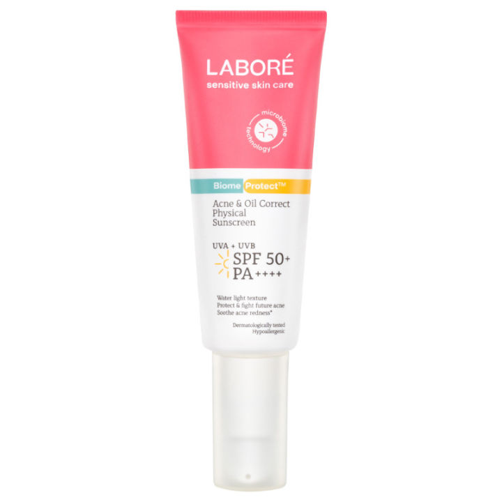 LABORE Acne Oil Correct Physical Sunscreen SPF 50+ PA++++ - Acne Sunscreen UVA UVB | Lazada Indonesia