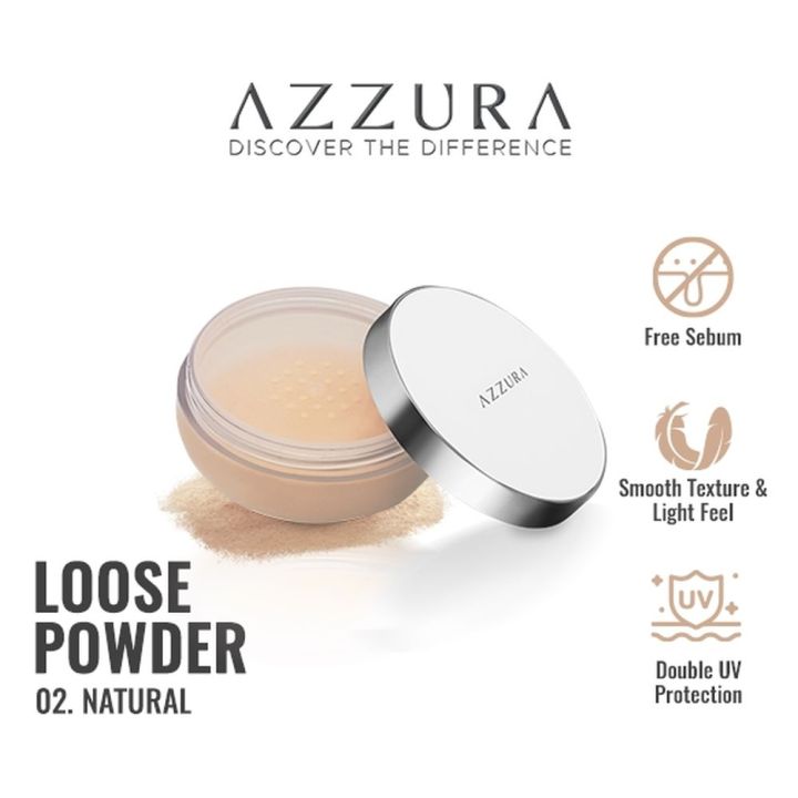 AZZURA LOOSE POWDER 30G | Lazada Indonesia