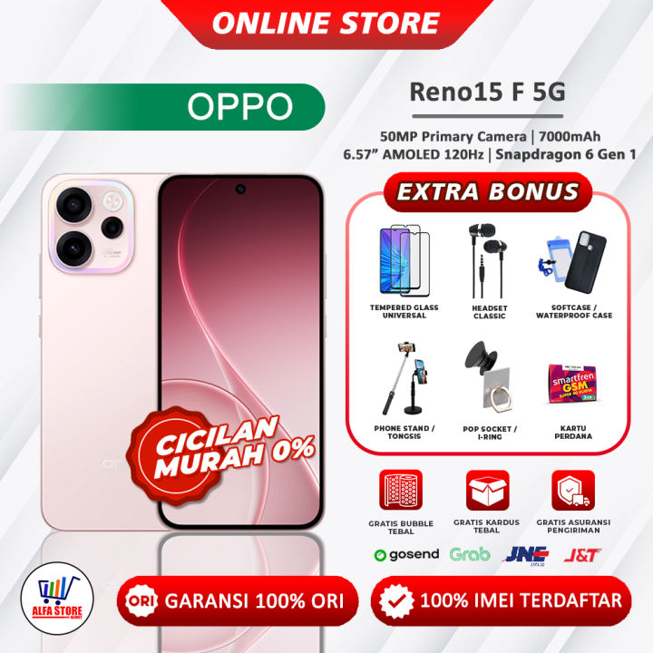 Oppo Reno 15F 5G 12/256gb reno15f 5g ram 8/256gb ram 8/128gb oppo reno15f 5g garansi resmi | Lazada Indonesia