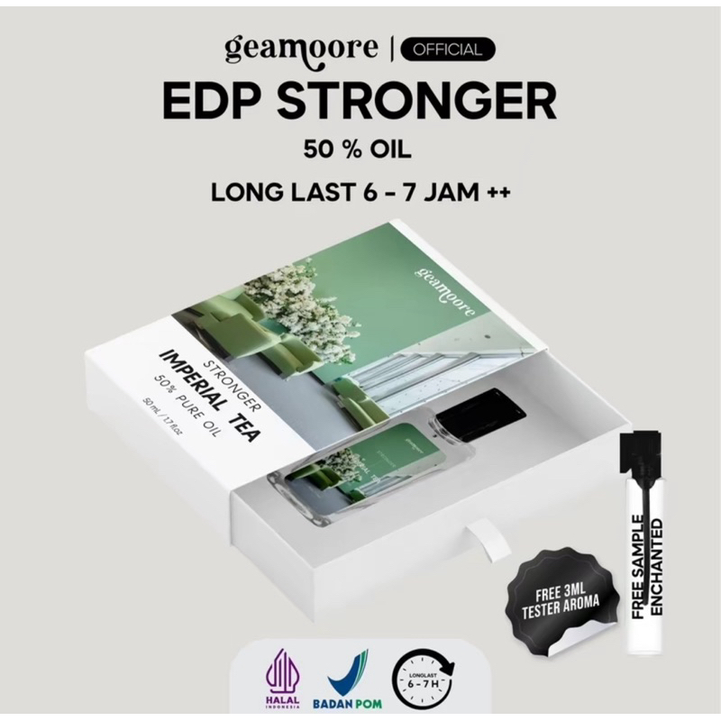 Jual READY IMPERIAL TEA EDP STRONGER GEAMOORE | Shopee Indonesia