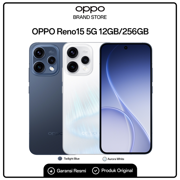 OPPO Reno15 5G 12GB/256GB | Lazada Indonesia