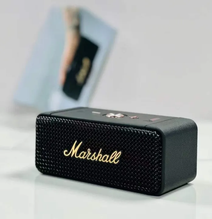 SPEAKER BLUETOOTH MARSHALL EMBERTON BASS MANTAP
