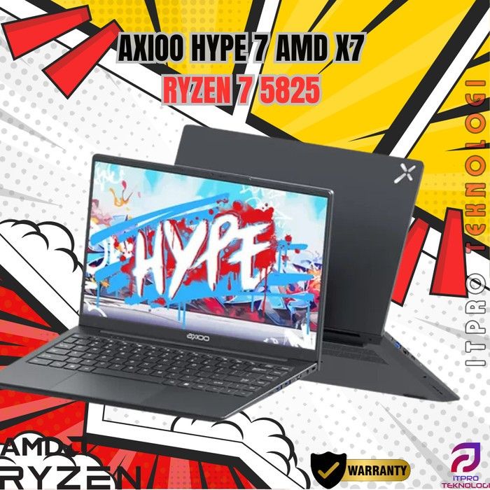 AXIOO HYPE 7 AMD X7 RYZEN 7 5825 16GB 512GB | Lazada Indonesia
