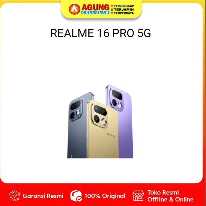 Realme 16 pro 5g Bergaransi Resmi | Lazada Indonesia