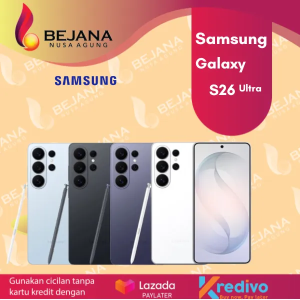 Samsung Galaxy S26 Ultra ( 12/256GB ) | ( 12/512GB ) | ( 16/1 TB ) Garansi Resmi | Lazada Indonesia