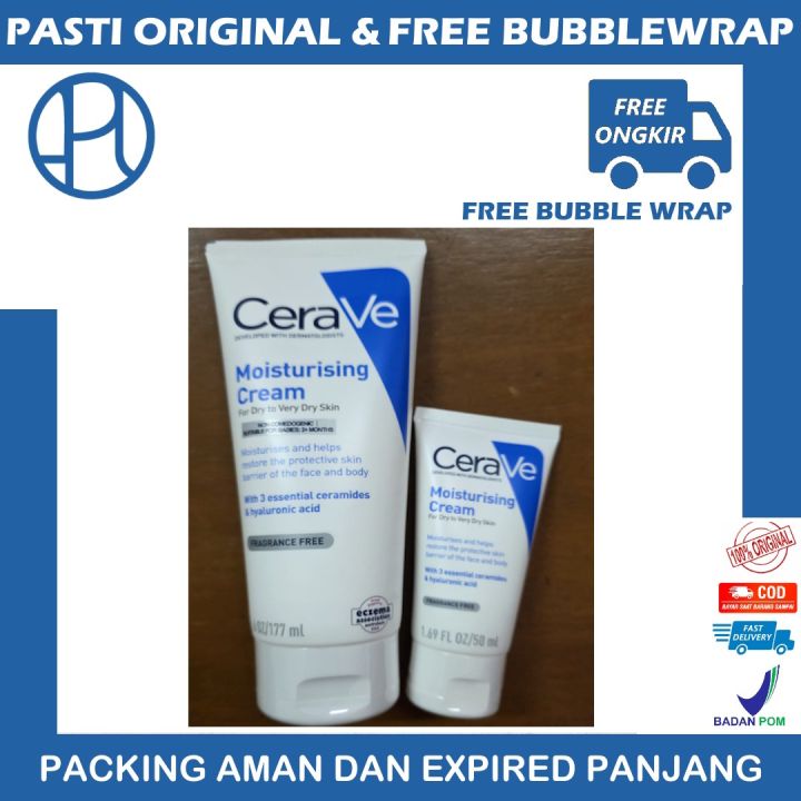 CERAVE MOISTURISING CREAM 50ml 177ml | Lazada Indonesia