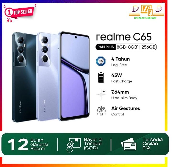 Realme C65 8/256GB NFC | Lazada Indonesia