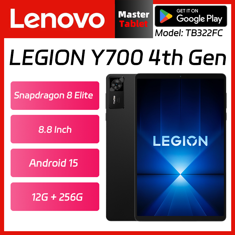 Jual Lenovo Legion Y700 4th Gen 12GB+256GB 8.8 Inch Snapdragon 8 Elite Gen 4 165Hz Gaming Tablet Android | Shopee Indonesia
