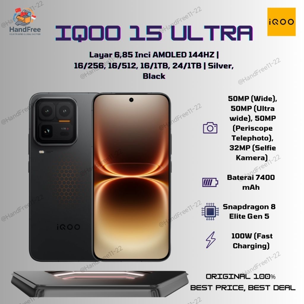 Jual IQOO 15 ULTRA | Shopee Indonesia
