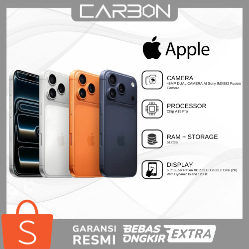 Jual Apple iPhone 17 Pro 512 GB | Shopee Indonesia