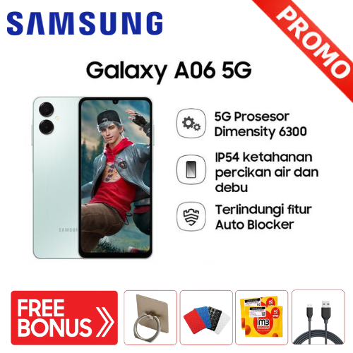 Samsung Galaxy A06 5G Smartphone 6/128GB | Lazada Indonesia
