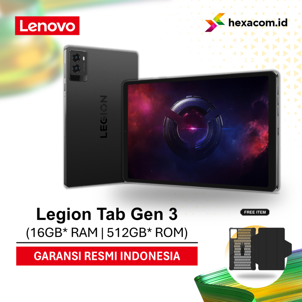 Jual Lenovo Legion Tab Gen 3 16GB 512GB Qualcomm Snapdragon 8.8" 2.5K Android 14 | Shopee Indonesia