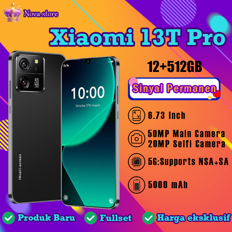 Jual Xiaomi 13T Pro 5G 12GB 512GB BARU original 50MP Leica Camera 144Hz AMOLED Display 5000mAh Battery | Shopee Indonesia