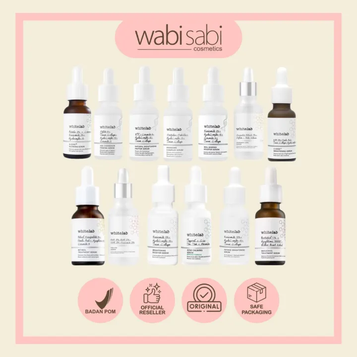 WHITELAB SERUM- Acne Calming | Peeling serum| Intense Brightening | Intensive Care serum| C-Dose Brightening| Brightening Booster Serum | Real Barrier Booster| Natural Moisturizing Factor | Probiome Complex | Age Correxion Firming | A-Dose+ Glowing