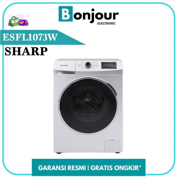 Mesin Cuci Front Loading Sharp ESFL1073W 7Kg Sharp ES-FL1073W 7 Kg | Lazada Indonesia