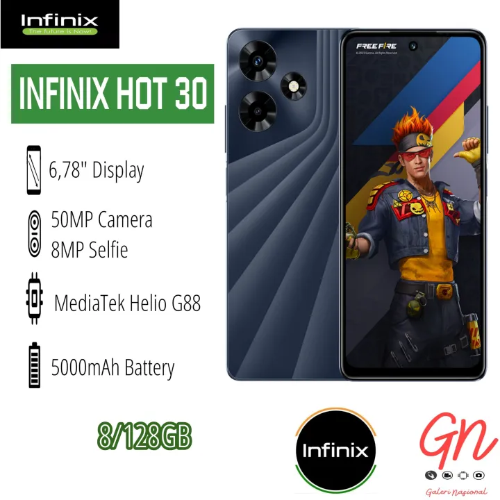 INFINIX HOT 30 8/128GB GARANSI RESMI