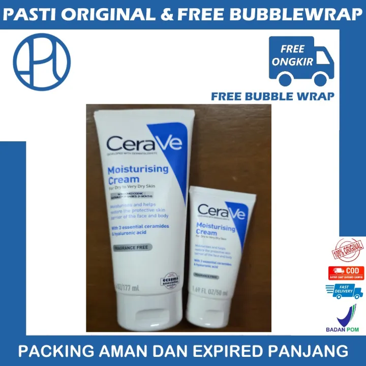 CERAVE MOISTURISING CREAM 50ml 177ml | Lazada Indonesia