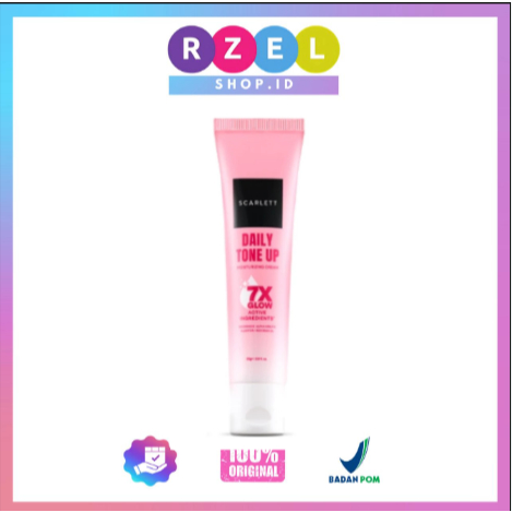 Jual Scarlett Daily Tone Up Moisturizing Cream | Shopee Indonesia