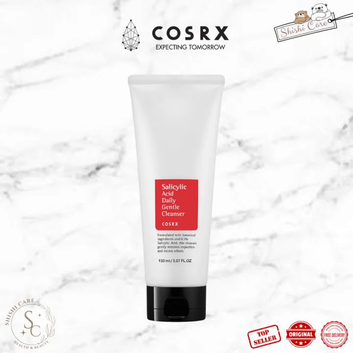 Cosrx Salicylic Acid Daily Gentle Cleanser 150ml Krim Permbersih Wajah Original Korea