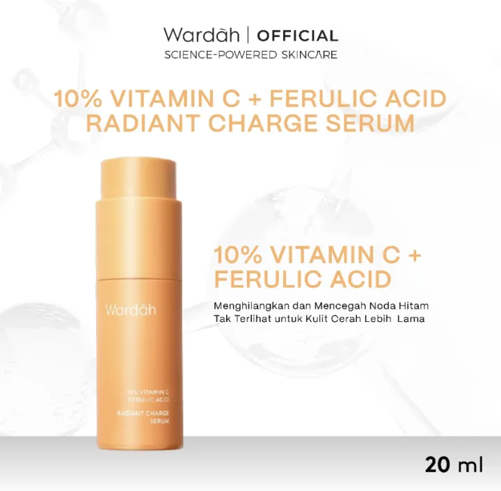 Wardah Radiant Charge Serum - 20ml | Lazada Indonesia
