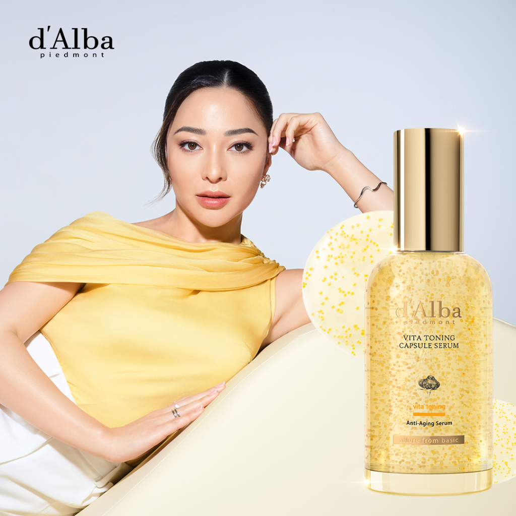 Jual d'Alba Vita Toning Capsule Serum | Shopee Indonesia