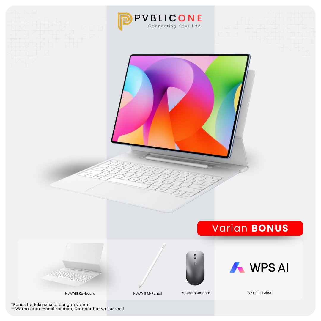 Jual HUAWEI MatePad Pro Max 13.2"Tablet | 12/256/512GB | Flexible OLED PaperMatte Display | Ai Powered PC WPS Office | Garansi Resmi | Shopee Indonesia