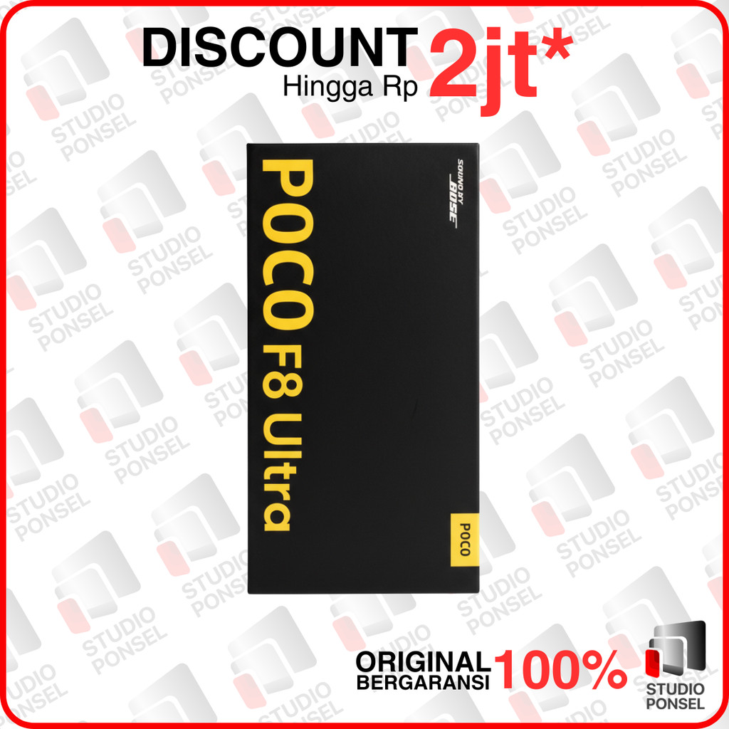 Jual Xiaomi Poco F8 Ultra 16/512GB Snapdragon 8 Elite Gen 5 AMOLED 6,9 120 Hz 6.500 mAh Garansi Resmi | Shopee Indonesia