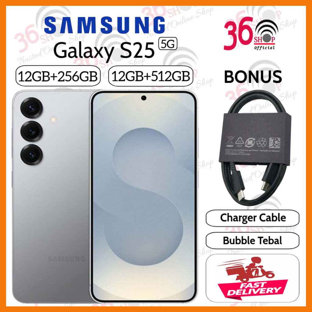 Jual Samsung Galaxy S25 5G [12GB+256GB] [12GB+512GB] - LCD Dynamic LTPO AMOLED 2X 120Hz HDR10+ - Snapdragon 8 Elite - Garansi Resmi 1 Tahun | Shopee Indonesia