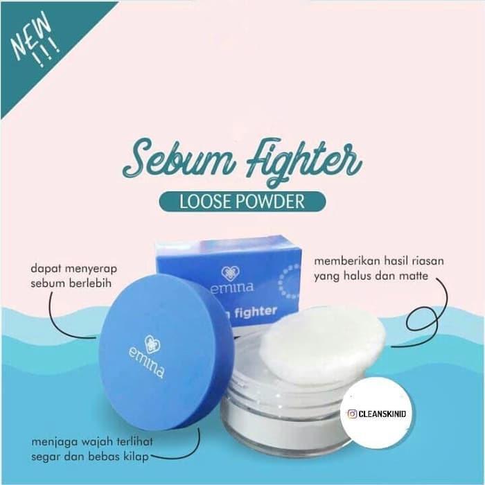 Emina Sebum Fighter Loose powder - 8 gram