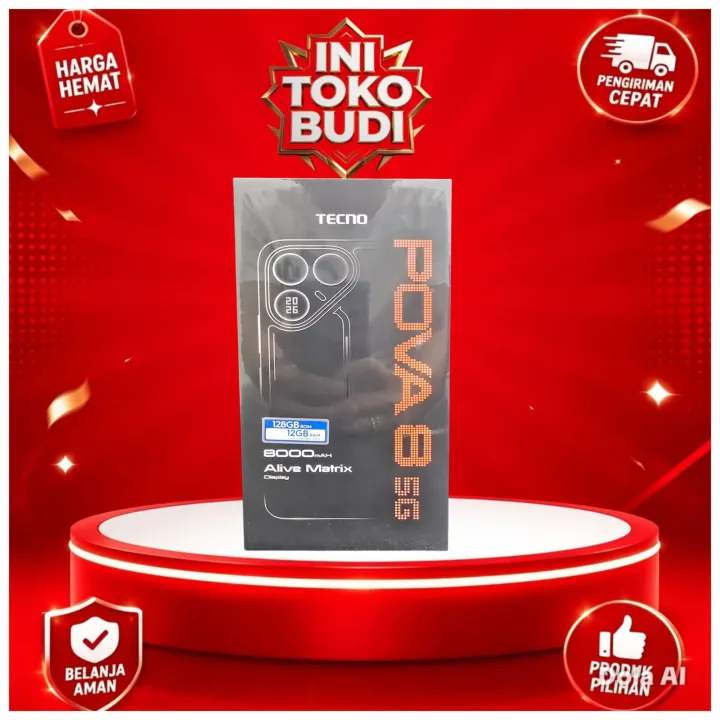 Tecno Pova 8 5G ( 6/128 8/128 8/256 ) Garansi Resmi | Lazada Indonesia