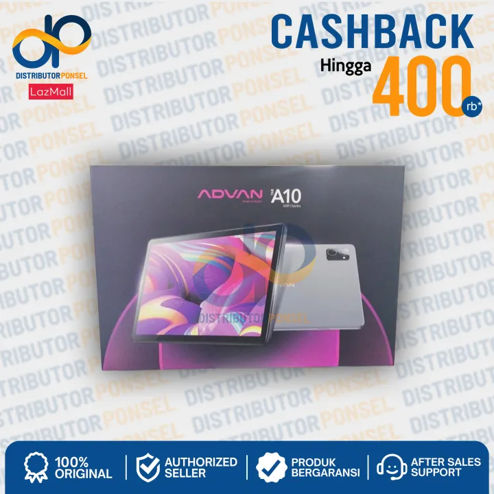 Advan Tab A10 4/64 GB 10.1" Inch Tablet Tab A 10 Garansi Resmi | Lazada Indonesia