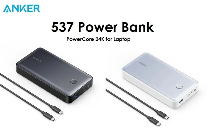 ANKER A1379 - 537 Power Bank PowerCore 24K for Laptop - 24000mAh