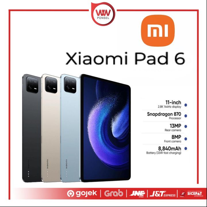 Tablet Xiaomi Pad 6 Ram 8GB Internal 256GB Garansi Resmi