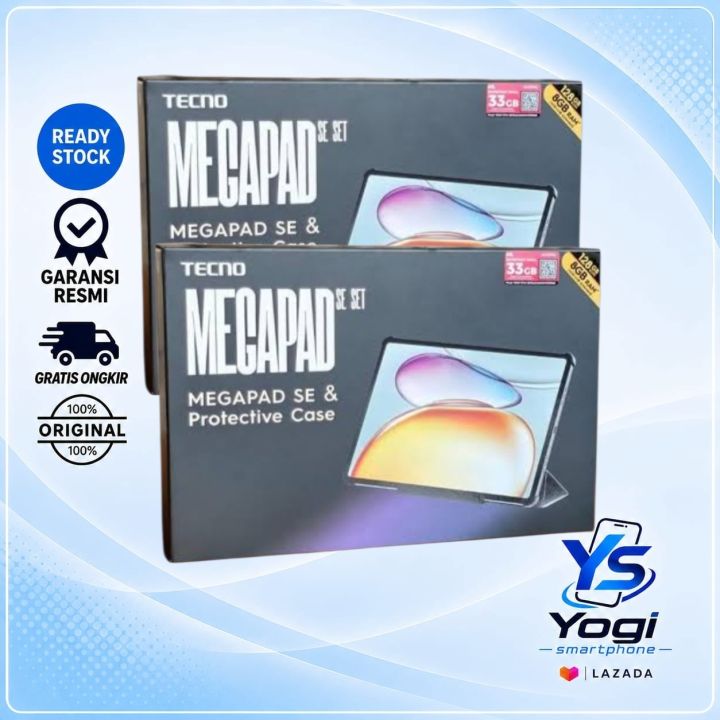 Tecno Megapad SE RAM 4/128GB | 8/256GB Garansi Resmi New | Lazada Indonesia