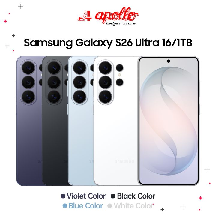 Samsung Galaxy S26 Ultra 16/1TB Garansi Resmi Indonesia | Lazada Indonesia
