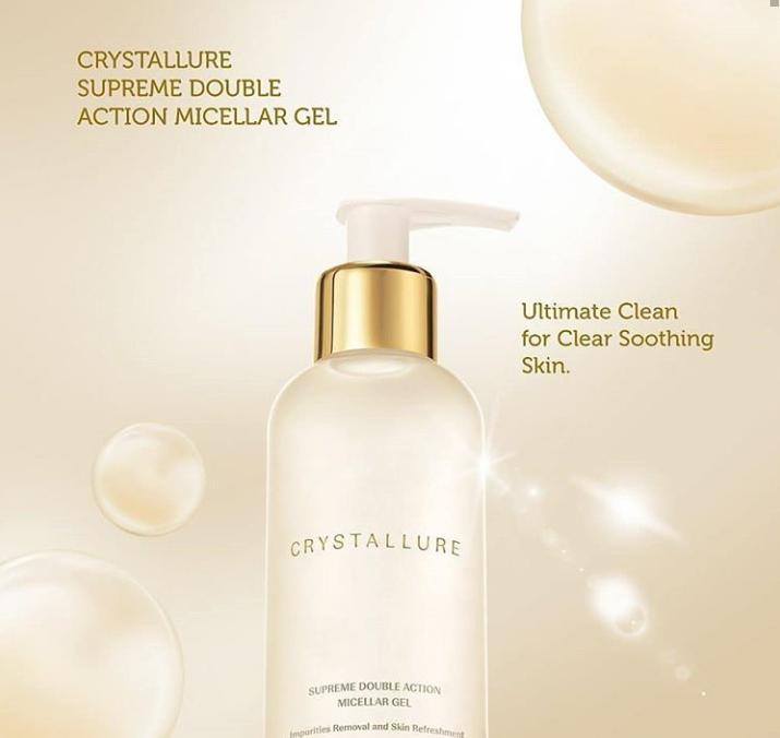 WARDAH Crystallure Supreme Double Action Micellar Gel (Facial Cleanser)