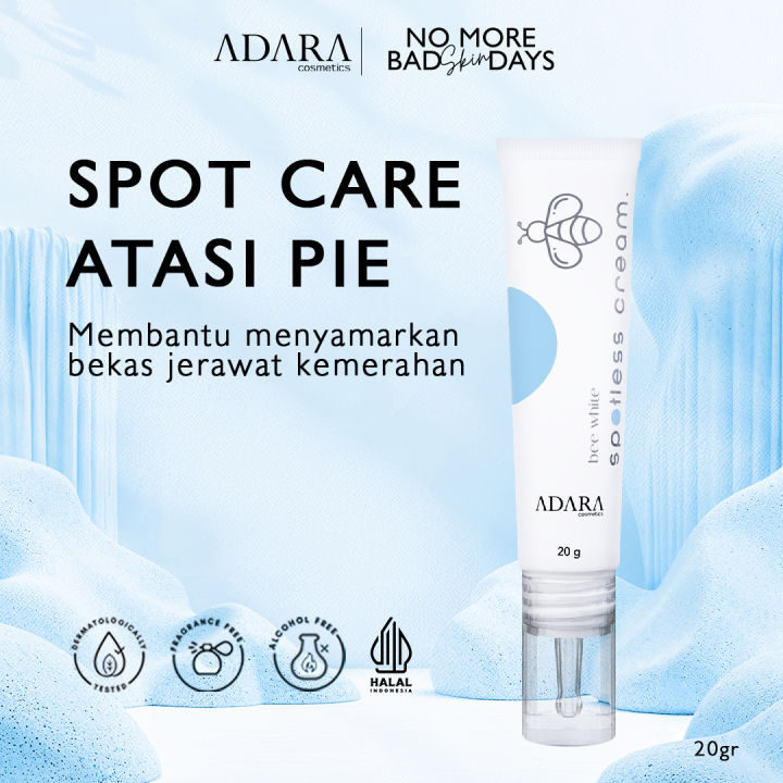 ADARA - BEE WHITE SPOTLESS CREAM 20GR | Lazada Indonesia