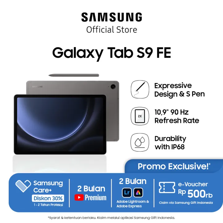 Samsung Galaxy Tab S9 FE 6GB_128GB | Lazada Indonesia