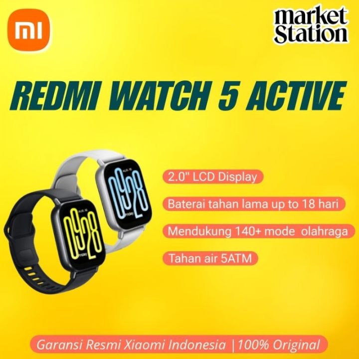 Xiaomi Redmi Watch 5 Active Garansi Resmi Xiaomi Indonesia | Lazada Indonesia