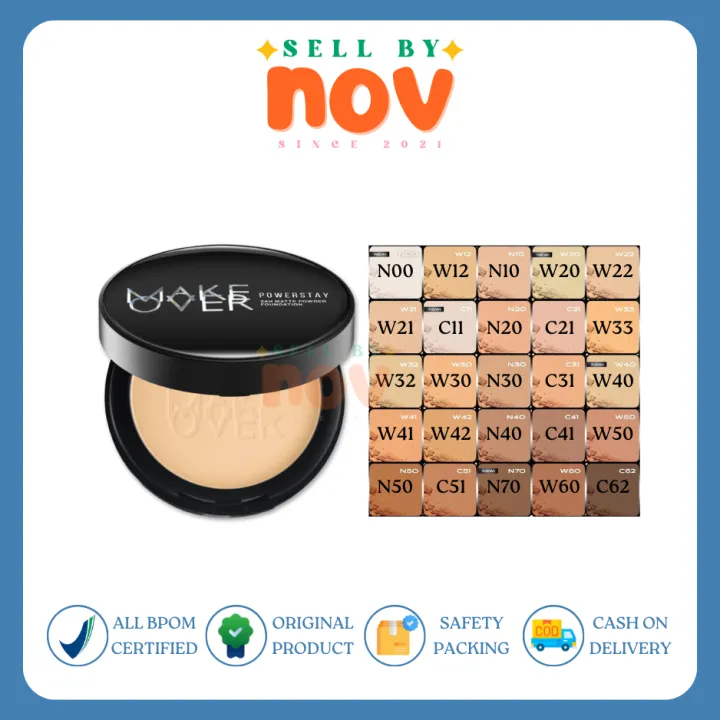 Make over powerstay 24H matte powder foundation | Lazada Indonesia