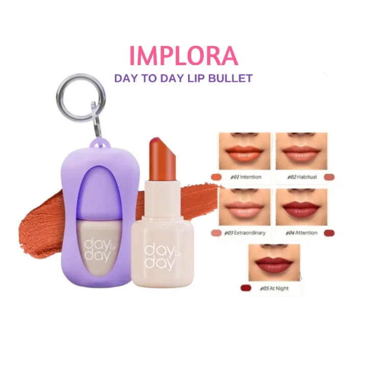 Implora Day To Day Key-Chain lip Bullet | Lazada Indonesia