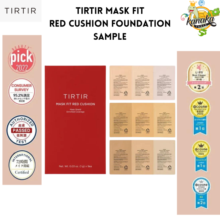 Tirtir Mask Fit Red Cushion SPF40 SAMPLE | Lazada Indonesia