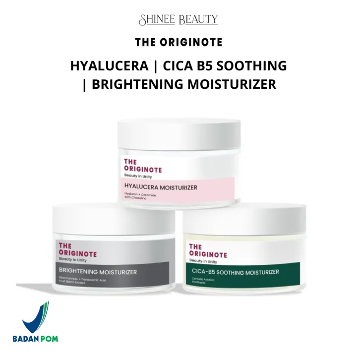 [BPOM] The Originote Hyalucera Moisturizer Gel 50ml | Cica-B5 Soothing Moisturizer