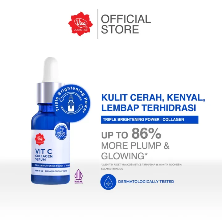 Viva Vitamin C Collagen Serum Original | Lazada Indonesia