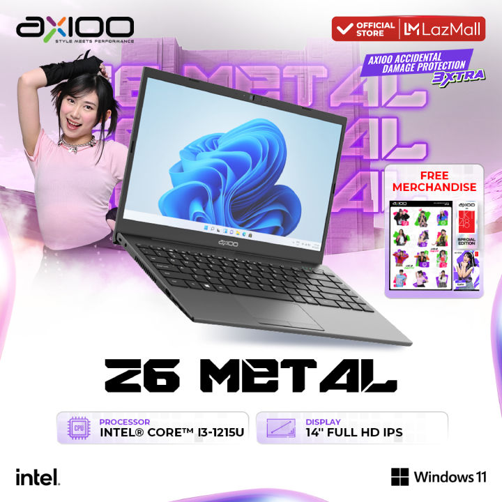 Axioo MyBook Z6 Metal Series Intel i3-1215U/16GB/512GB/FHD IPS | Lazada Indonesia