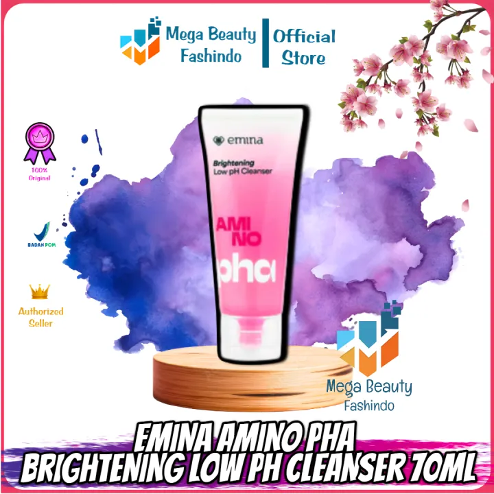 Emina Amino Pha Brightening Low pH Cleanser 70ml | Lazada Indonesia