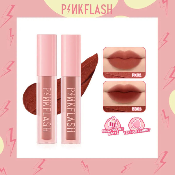 PINKFLASH POWDERY LIPGLOSS PF-L16 - BB02 | Lazada Indonesia